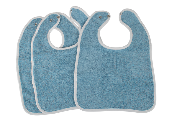 KITAEINKAUF Druckknopflätzchen 3er Pack, 29 x 40 cm, Farbe wählbar