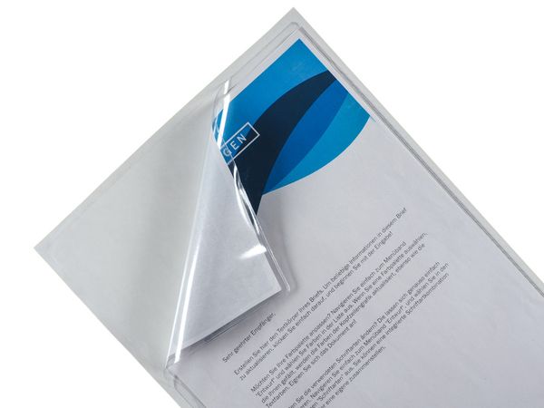 document sleeve, polypropylene, klarer Ummantelung, Kunststoffhülle, Ordnereinlage