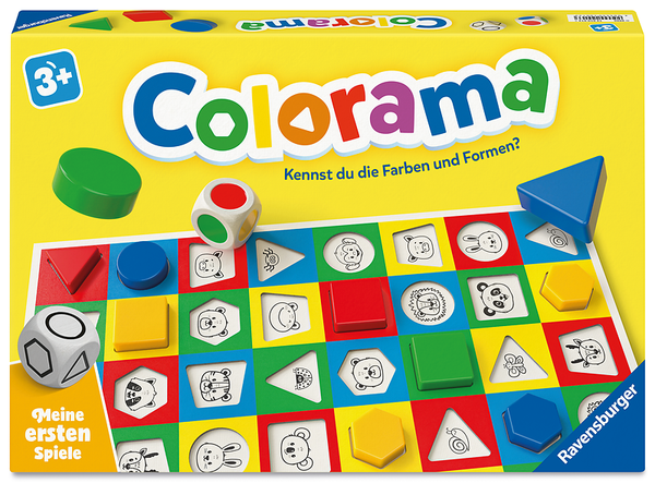 RAVENSBURGER Colorama, Lernspiel, 3-6 Jahre