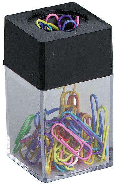 Klammernspender, inkl. 30 Büroklammern