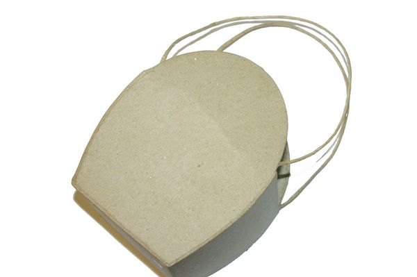 Ei-förmige Tasche aus Karton, 6 Stück Ei-förmige Tasche aus Karton, 6 Stück