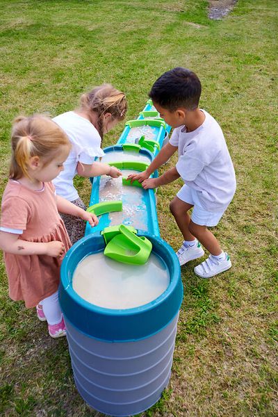 BIG AquaPlay Mudway Stream Matschbahn, ab 3 Jahre, 39-teiliges Set