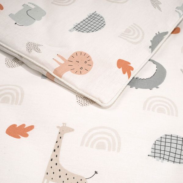 JULIUS ZÖLLNER Bettwäsche Wild Friends, 100% Bio-Baumwolle, 100x135 cm JULIUS ZÖLLNER Bettwäsche Wild Friends, 100% Bio-Baumwolle, 100x135 cm