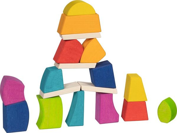 Holzspielzeug, Klettbausteine, Bauklötze, Kuben, Kinderzimmer Spielzeug