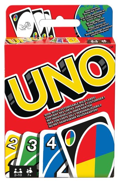 UNO, 2-10 Personen, ab 7 Jahre