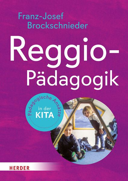 purple cover, book cover, reggio-pädagogik, franz-josef brockschnieder, in der kiTa
