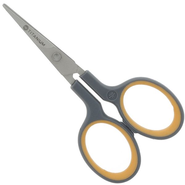 Schere, Titanium, Grifffläche, Grau, Kleine Schere