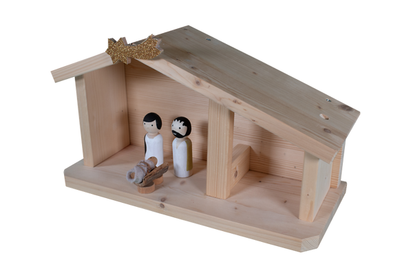 NEMMER Weihnachtskrippe, L: 40cm, H: 20cm