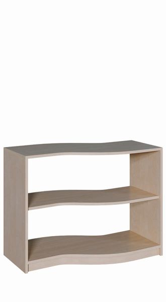 regal, holzregal, curved-shelf, dreiviertelbrett, stufenregal