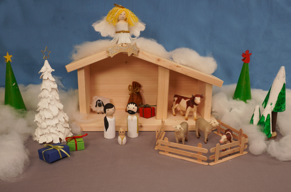 NEMMER Weihnachtskrippe, L: 40cm, H: 20cm NEMMER Weihnachtskrippe, L: 40cm, H: 20cm