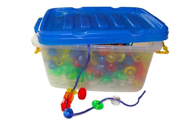 Fädelperlen Transparent, Set wählbar Fädelperlen Transparent, Set wählbar