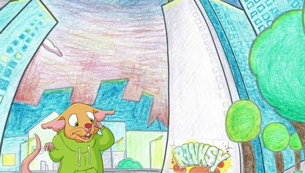 Mitmalfilm DIN A5 "Mitmalmeisterin Ranksy" Mitmalfilm DIN A5 "Mitmalmeisterin Ranksy"