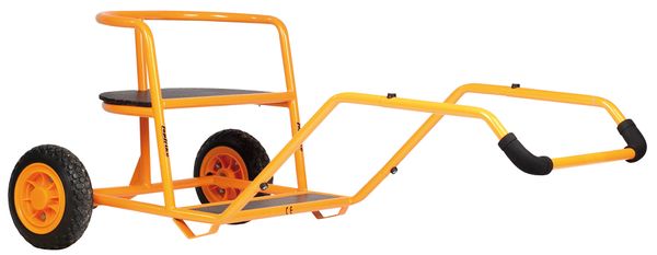 Karre, Wagen, Kipper?, _hand truck_, gelber Rahmen