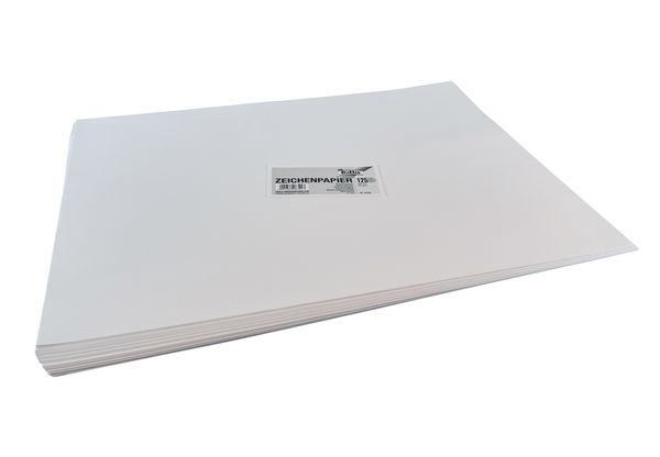 FOLIA Zeichenpapier A2, 90g/m2, 125 Blatt