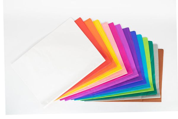 FOLIA Blumenseidenpapier, 50 x 70 cm, 26 Bogen in einer Farbe (wählbar)