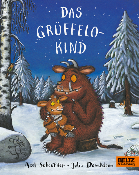Kinderbuch, Monster, Fabelwesen, Schnee, Winterwald