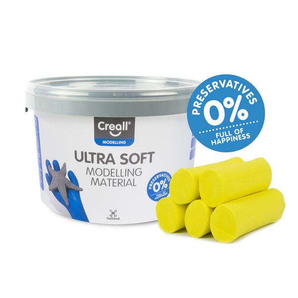Creall Ultra Soft Knete, 1100 g, Farbe wählbar