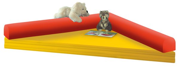 Spiel und Schlafecke Quadrat, Farbe und Maße wählbar