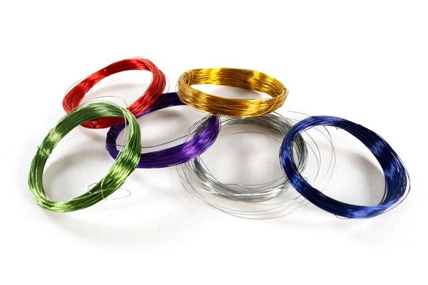 Rollen Basteldraht, 6er Set Rollen Basteldraht, 6er Set