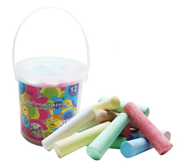 Kreide, Kunstkreide, Schulbedarf, Pastellkreide, Bunte Kreide