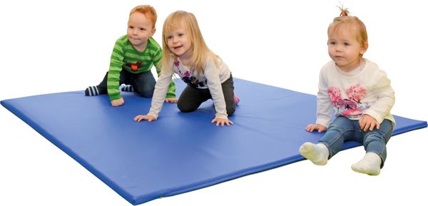 Kuschelmatter, Turnmatte, Kleinkindmatte, Blaue Matte, Sitz-/Kriechmatte