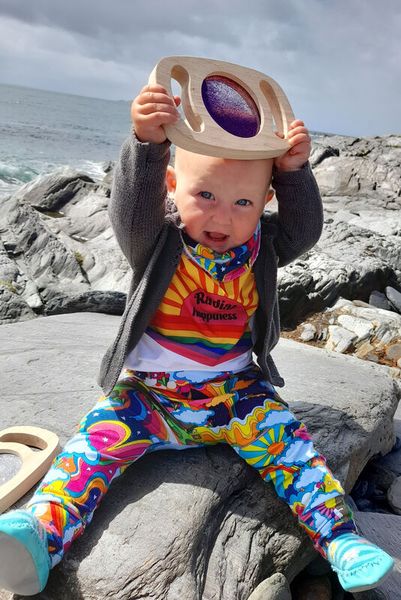 Handglitzertafel mit Holzrahmen, 3-teiliges Set, ab 12 Monate Handglitzertafel mit Holzrahmen, 3-teiliges Set, ab 12 Monate