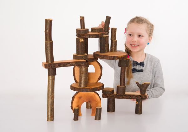 EcoBlocks Natur-Bausteine, 36 Teile EcoBlocks Natur-Bausteine, 36 Teile