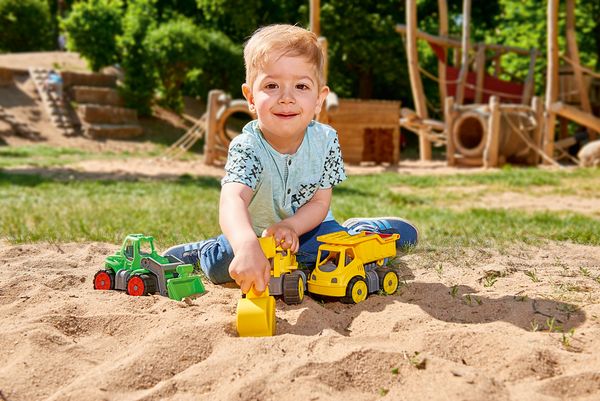 BIG Power-Worker Mini Kipper, Kunststoff, 16 x 10 x 11,5 cm, 2-5 Jahre BIG Power-Worker Mini Kipper, Kunststoff, 16 x 10 x 11,5 cm, 2-5 Jahre