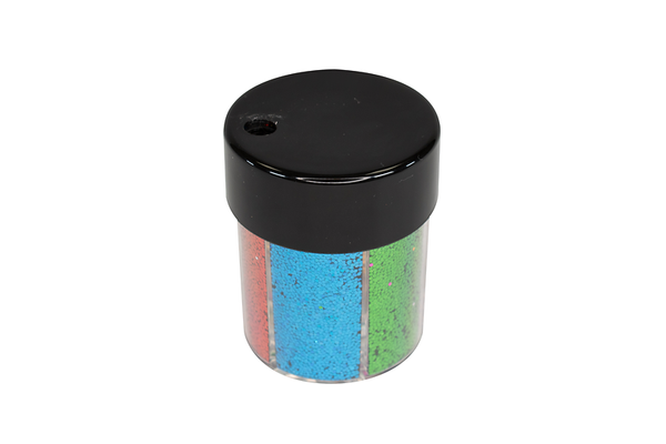 Bio Glitter in Streudose, 6 Farben, 80 Gramm