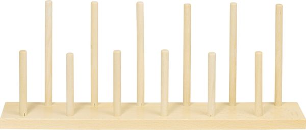 GOKI Ständer aus Holz für 12 Fingerpuppen GOKI Ständer aus Holz für 12 Fingerpuppen