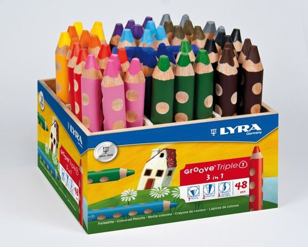 Buntstifte, Bleistiftset, Holzstifte, Farbset, Stiftekasten