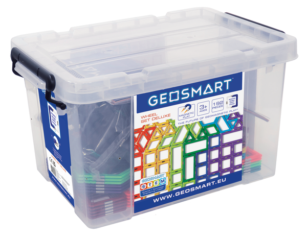 GEOSMART Wheel Set Deluxe, 192 Teile, ab 3 Jahre