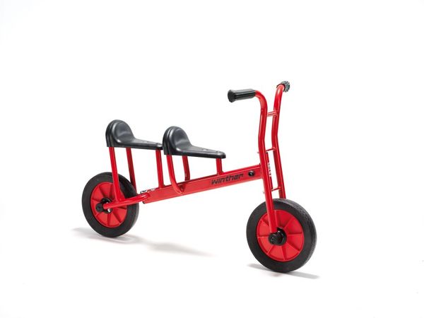 Kinderfahrrad, Dreirad, Laufrad, Rot, Gummireifen