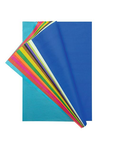 FOLIA Blumenseidenpapier, 50 x 70 cm, 26 Bogen, 13-farbig sortiert