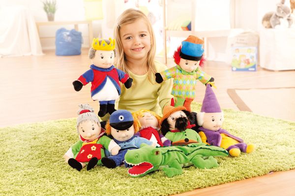 8 Handpuppen Kasperltheater 8 Handpuppen Kasperltheater