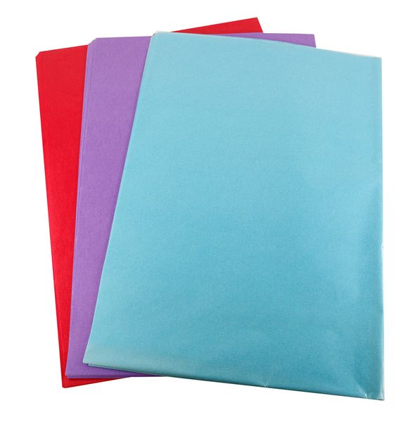FOLIA Transparentpapier, 70x100 cm, 25 Großbogen (Farbe wählbar)