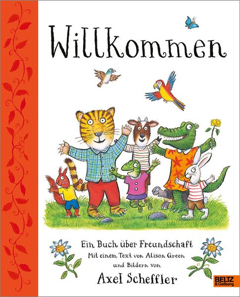 Kinderbuch, Freundschaft, Tiercharaktere, Illustration, Harmonie