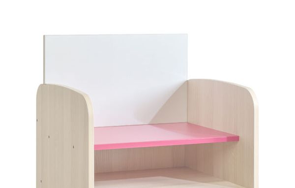 MATHOU Infoschrank G560 auf Rollen + Magnetisches Whiteboard