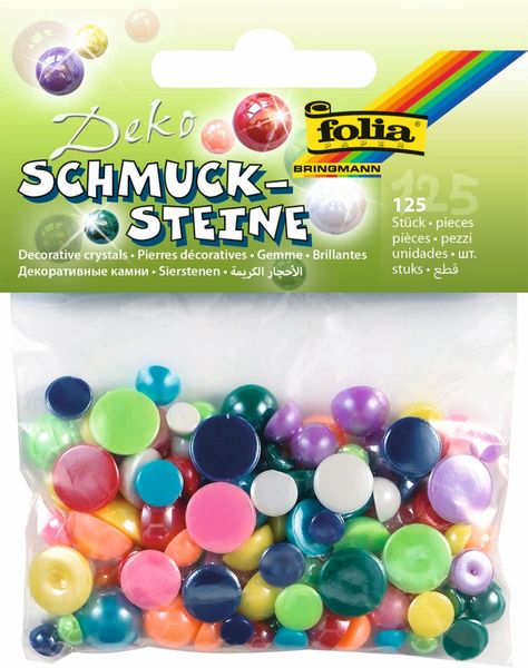 FOLIA Schmucksteine Set 2, 865 Stück
