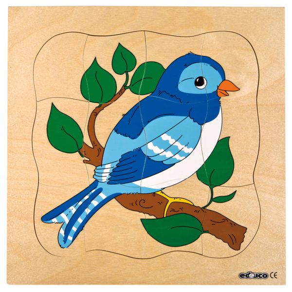 blaues vogelbild, turmblau, zweig
branch, vogel puzzle, deckbild