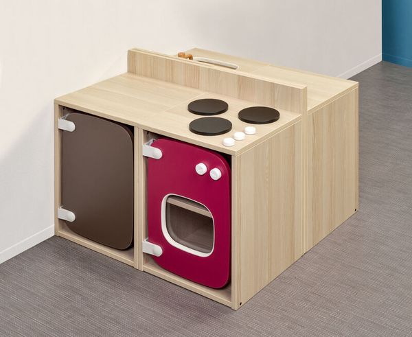 MATHOU Küchenkombination, Herd, Spüle, Waschmaschine und Schrank