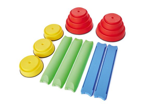 Mini Parkour Build N' Balance Starter Set Vibrant, 10 Teile, ab 2 Jahre