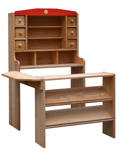 Holzwerkbank, Werkbank, Holz, Schubladen, Küche