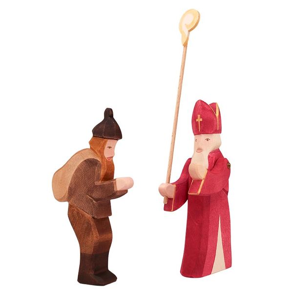 OSTHEIMER Set Nikolaus und Knecht Ruprecht OSTHEIMER Set Nikolaus und Knecht Ruprecht