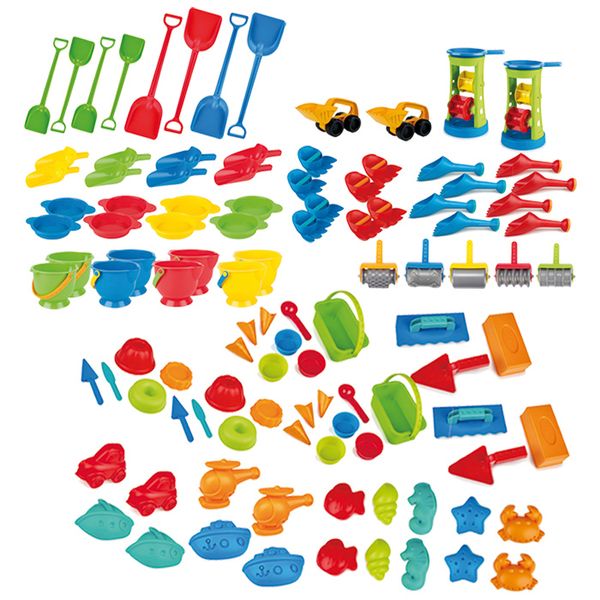 Kinder Baustein, Sandkasten Spielzeug, Garten Spielzeug, Schaufel Set, Förmchen Set