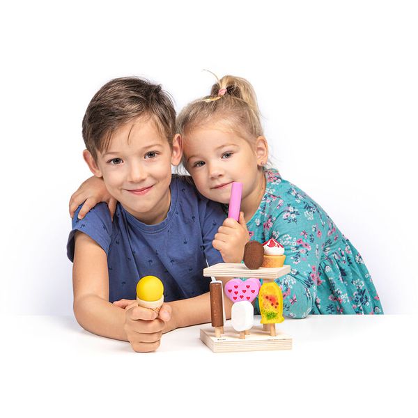 Kinder spielen, Schaumbadespiele, Holzspielzeug, Süßigkeiten-Model, Kuchenstapeln