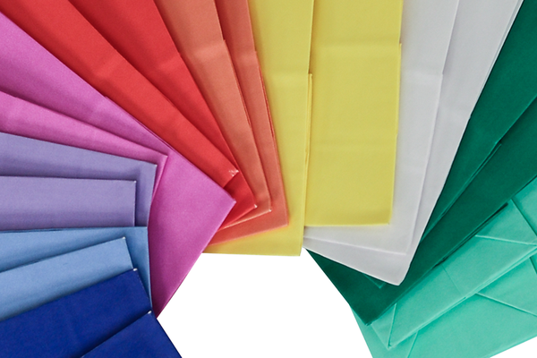 FOLIA Papiertüten S, Kraftpapier, farbig sortiert, 20 Stück