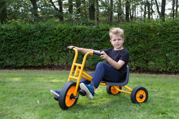 Kinderscooter, Dreirad, Trike, Gelb, Kinderfahrzeug