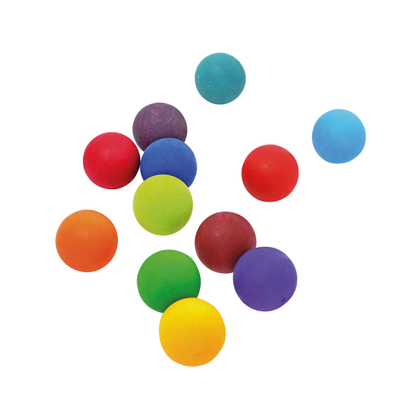 GRIMM´S 12 Kleine Regenbogenkugeln, Holz, ab 3 Jahre GRIMM´S 12 Kleine Regenbogenkugeln, Holz, ab 3 Jahre