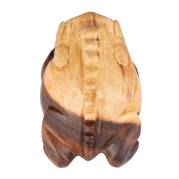 Holzfigur, Tierfigur, Hirschkopf, Naturholz, Skulptur